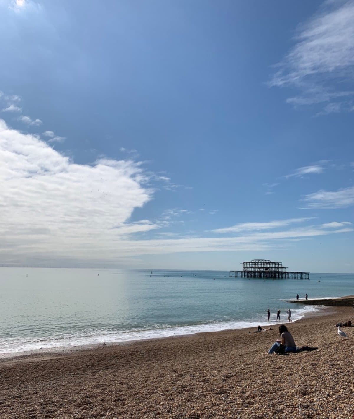 Brighton beach