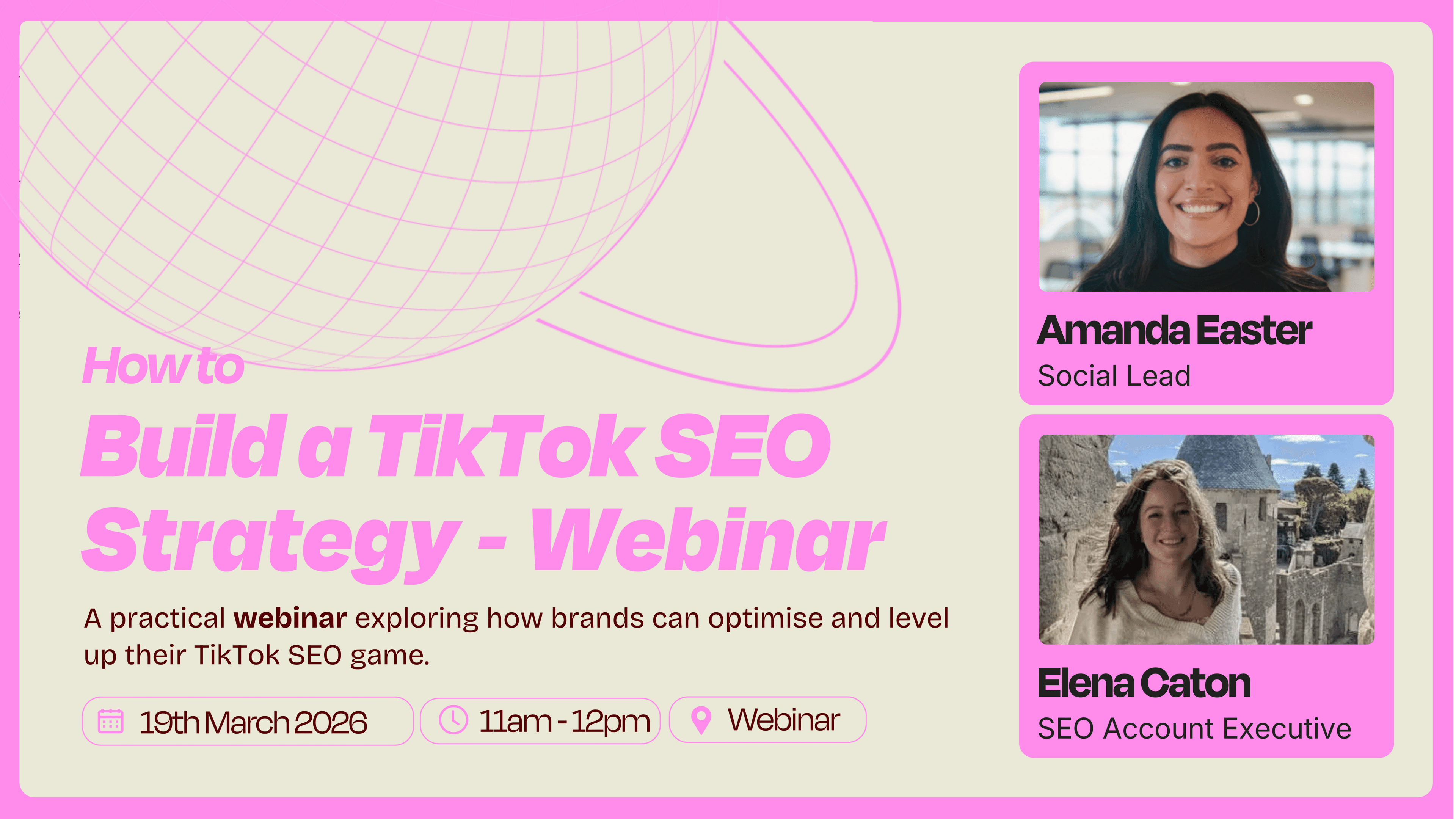 How to Build a TikTok SEO Strategy Webinar