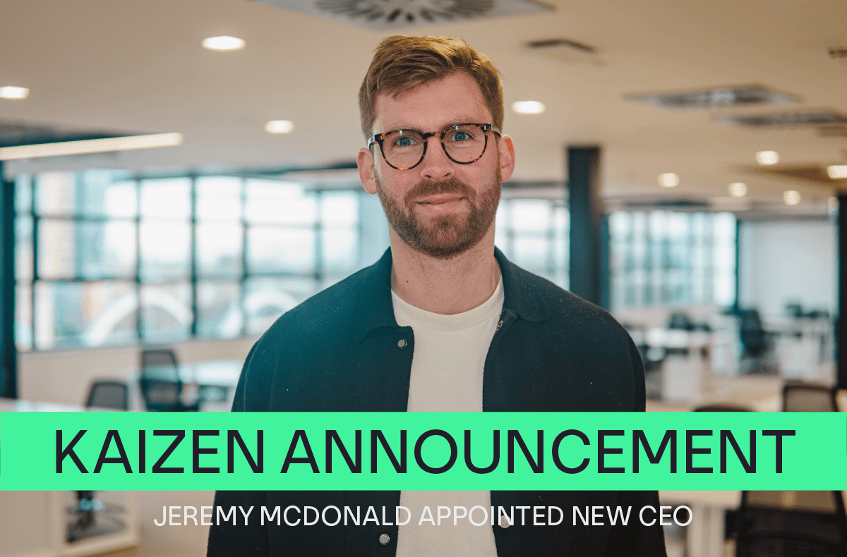 Kaizen Announces New Leadership Structure With Jeremy McDonald as CEO